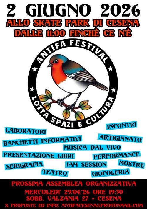 Assemblea organizzativa Festival antifascista e antirazzista