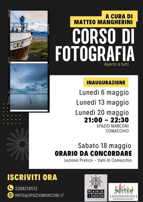 Corso di fotografia