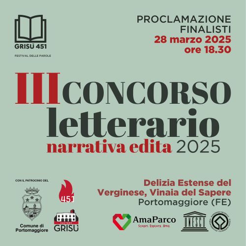 Festival Grisù 451 - Proclamazione finalisti concorso letterario