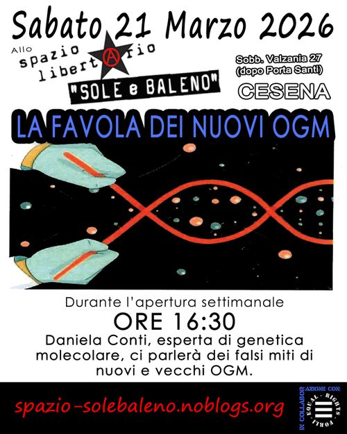 La favola dei nuovi OGM