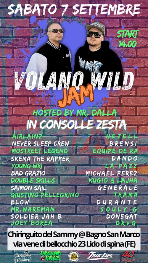 VOLANO WILD JAM 