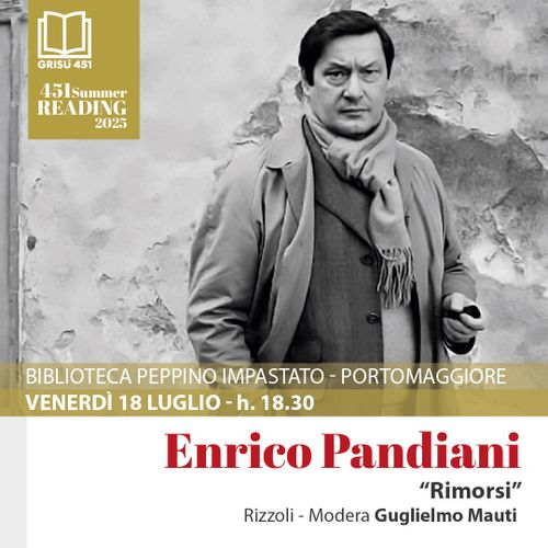 Enrico Pandiani presenta "Rimorsi"