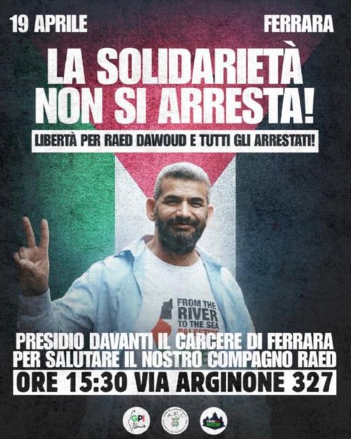 La solidarietà non si arresta