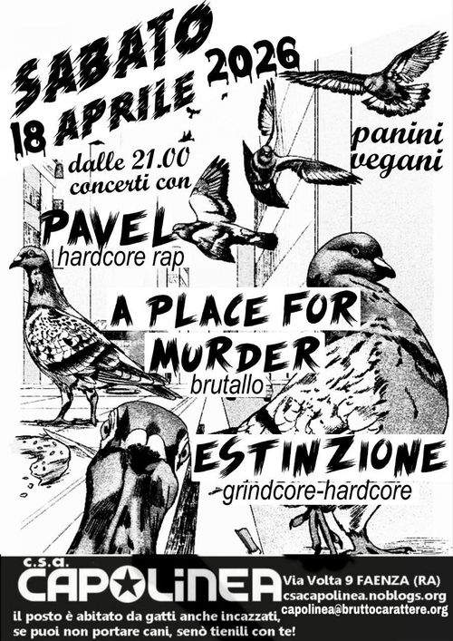Pavel+a place for murder+estinzione