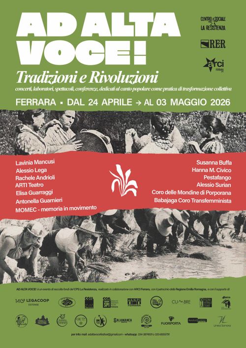 Ad alta voce - 30 aprile