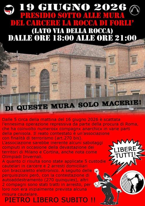 PIETRO LIBERO SUBITO! - TUTTX LIBERX!